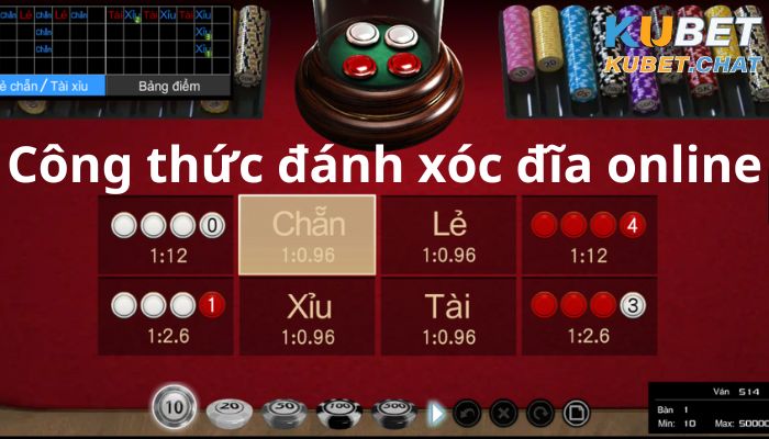 Công thức đánh xóc đĩa online